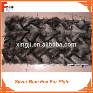010 Plata Azul Fox Plate Fox Fur Plate